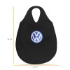 Lixeira Automotiva Cambio Logo Volkswagen Carpete Bordado